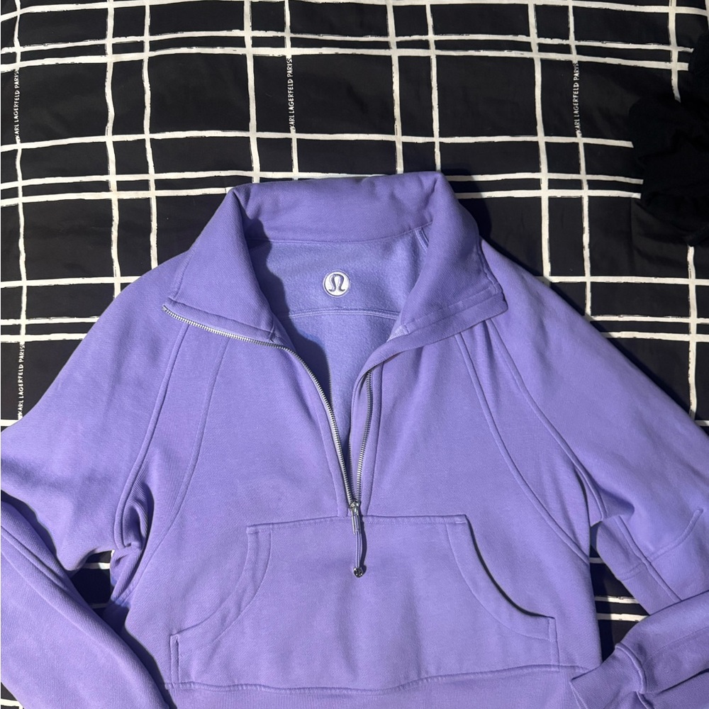 lululemon athletica Lavender Half-Zip Jacket